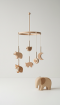 Wooden Keepsake Toy Rattle Handcrafted Maple