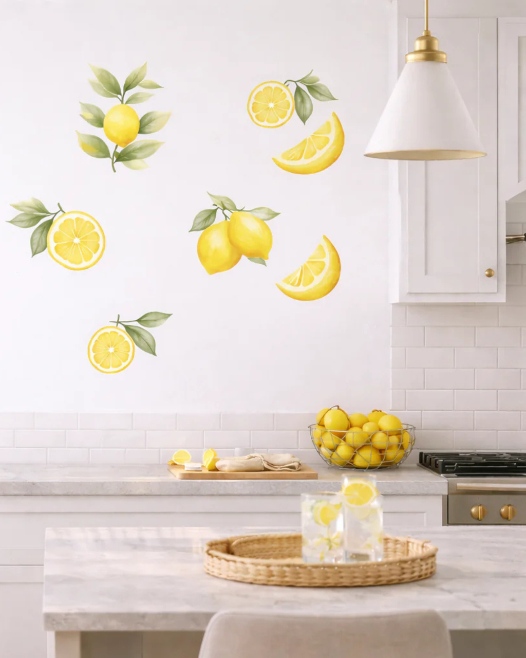 Lemon Wall Stickers Set