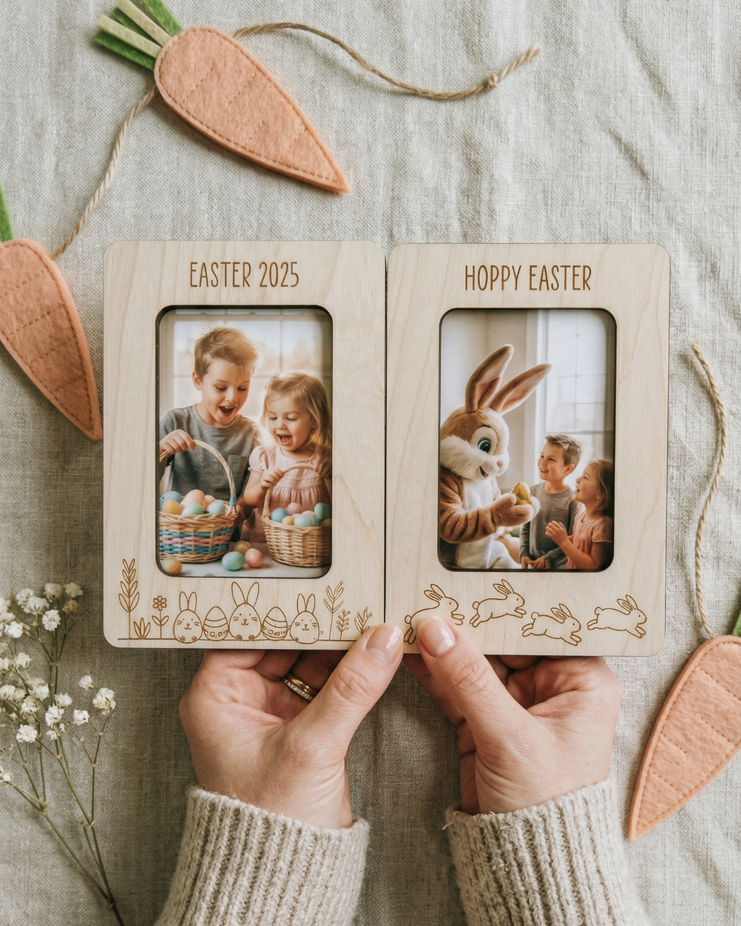 Easter Wooden Fridge Frames