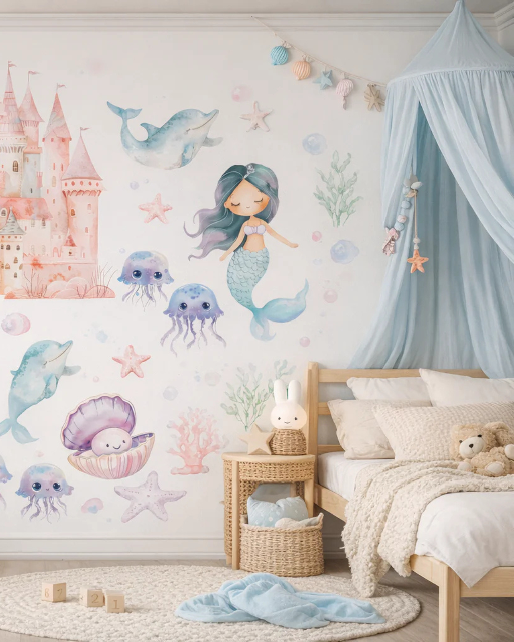 Ocean Magic Wall Stickers Set