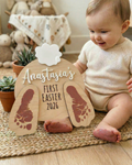 Wooden Easter Keepsake - Bunny Tail
