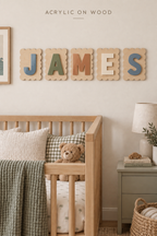 Personalised Scalloped Name Sign