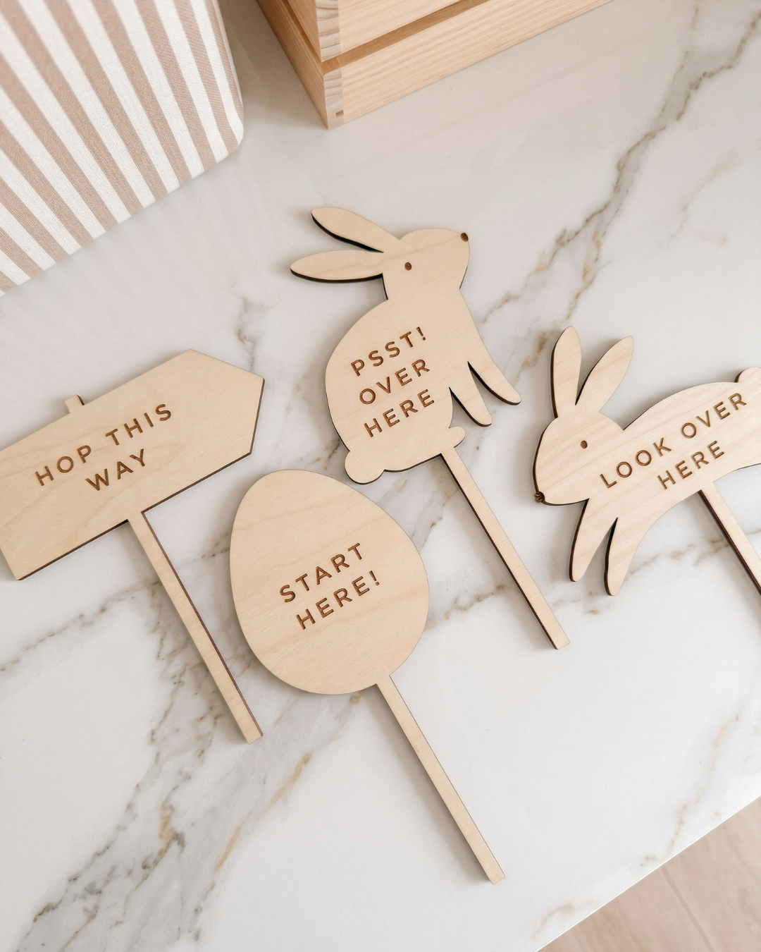 Easter Egg Hunt Garden Clues