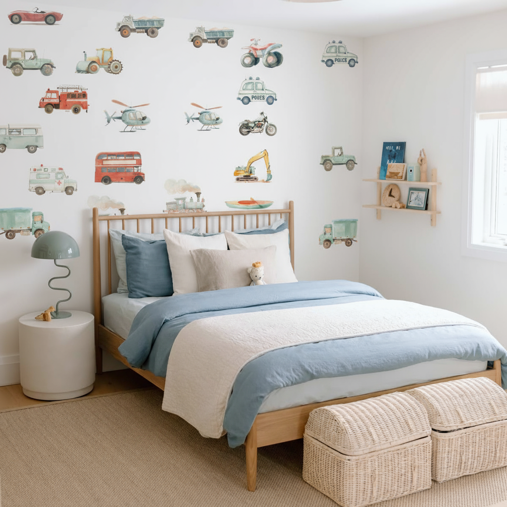 Transport Wall Sticker Set