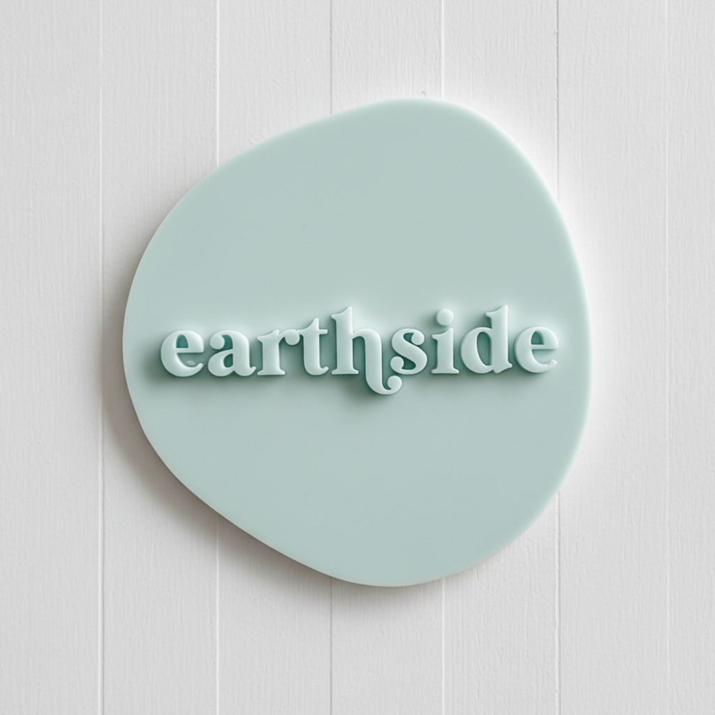 Acrylic Announcement Discs - Single Name