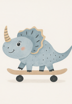 Skating Dinosaur