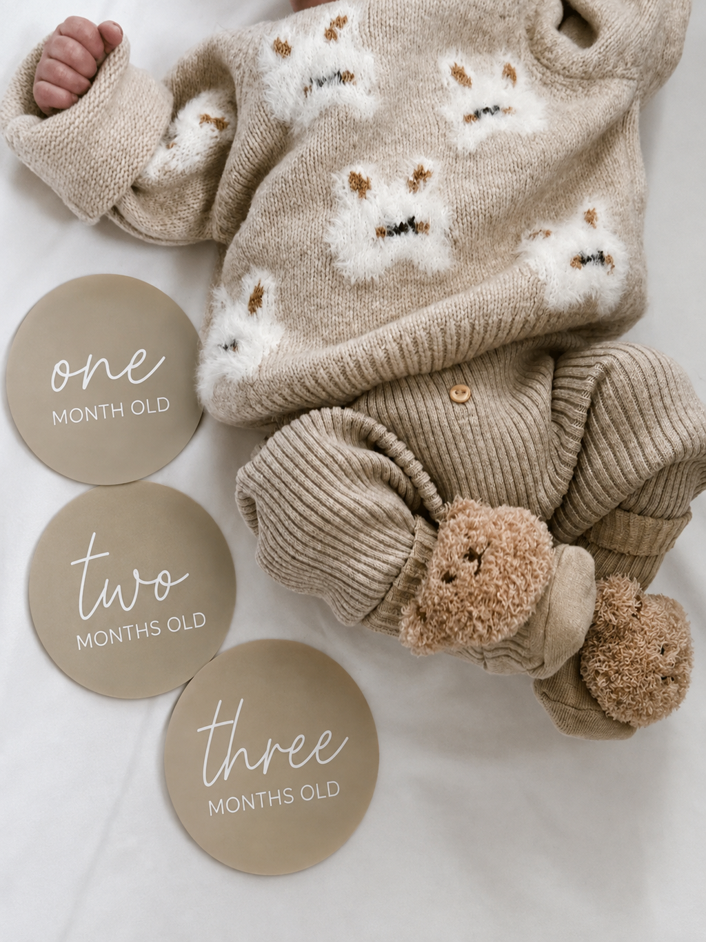 Acrylic Baby Milestone Card Set