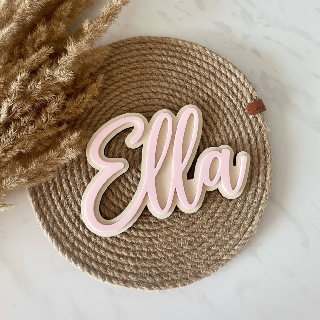 Double Mounted Name Signs