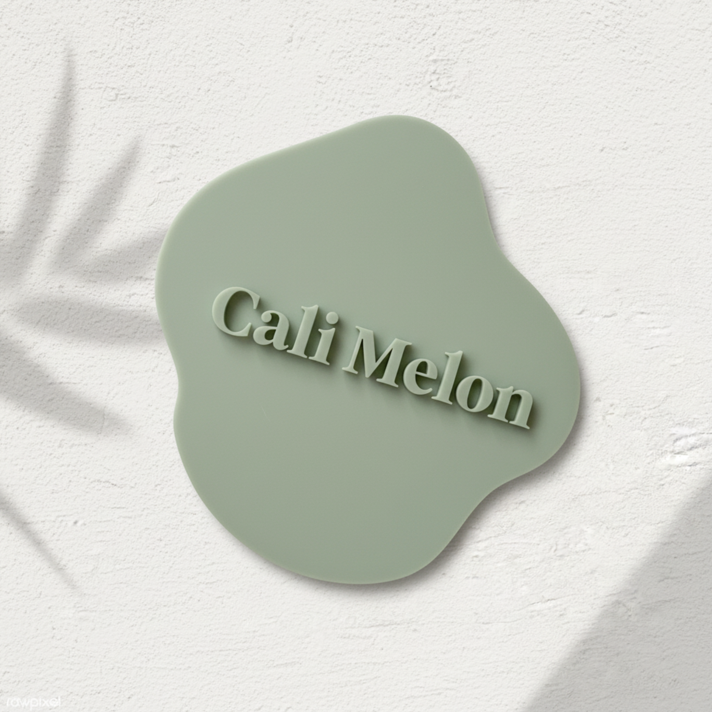 Acrylic Announcement Discs - Double Name