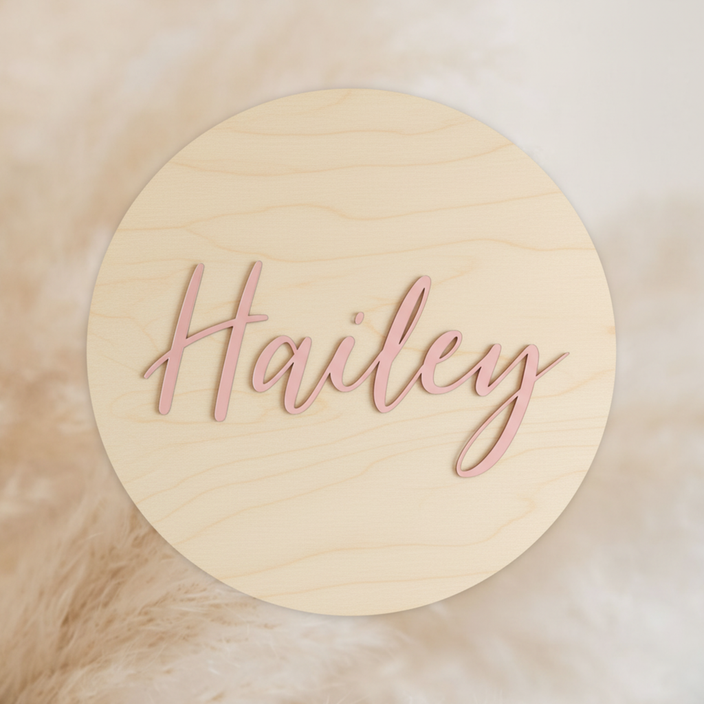 Circle Name Sign