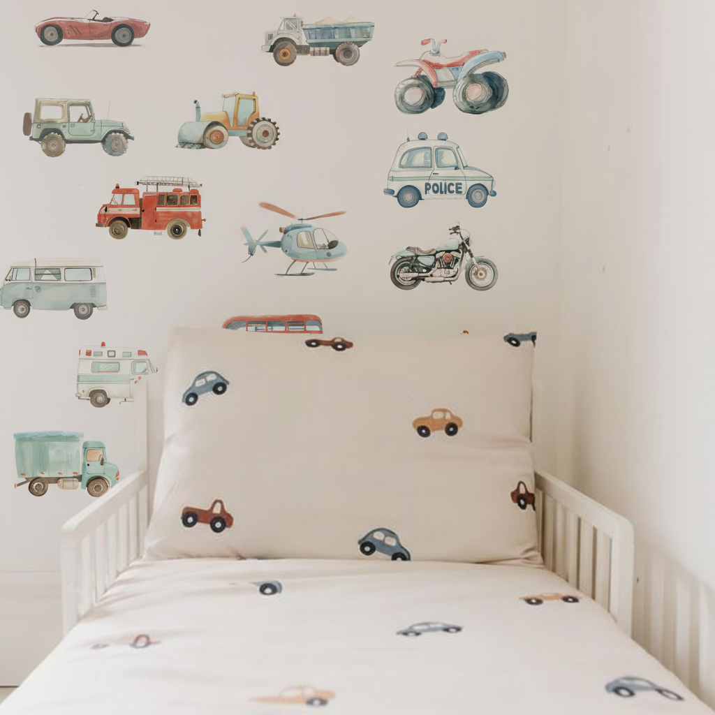 Transport Wall Sticker Set