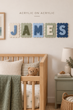 Personalised Scalloped Name Sign
