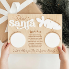 Dear Santa Christmas Treat Board