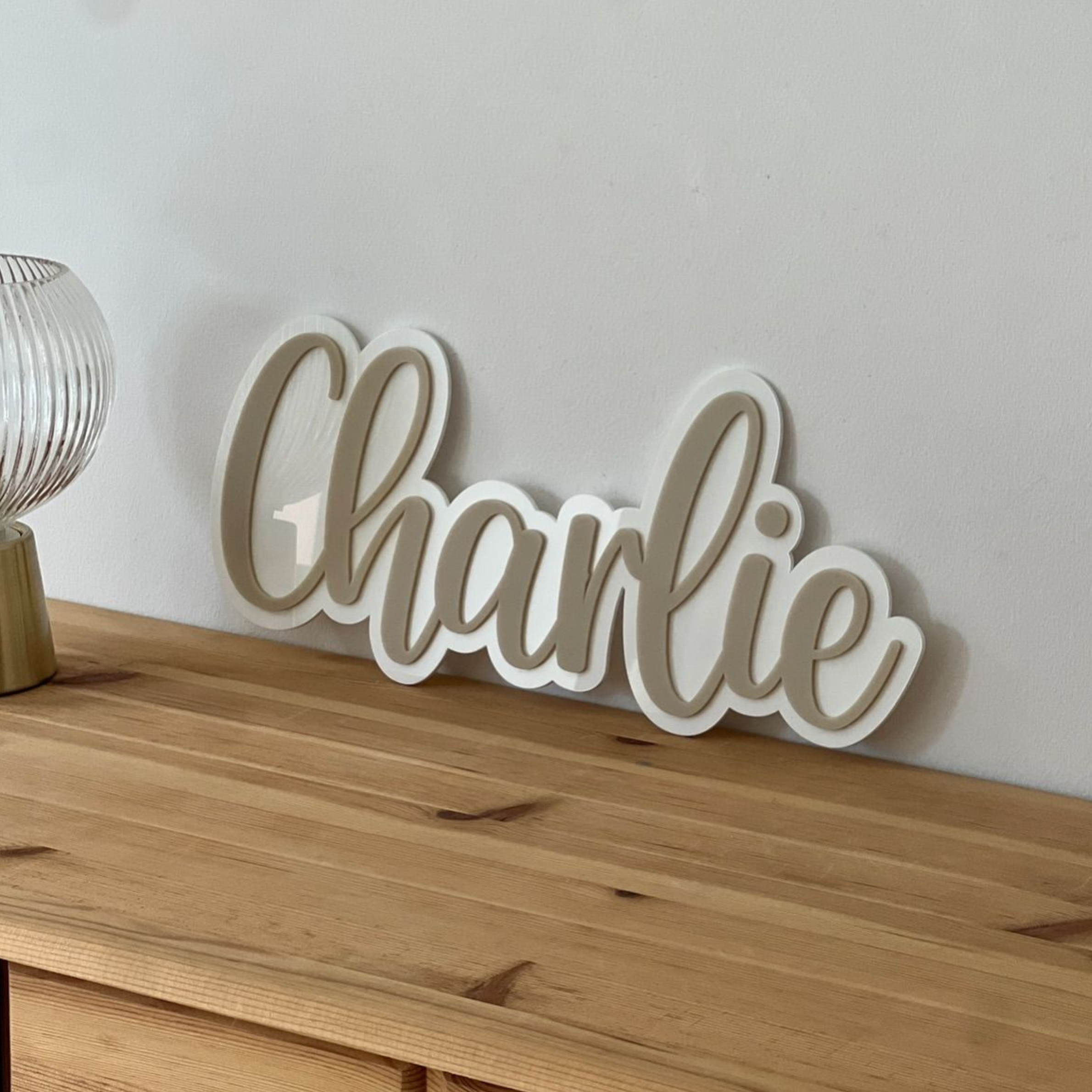 Double Mounted Name Signs