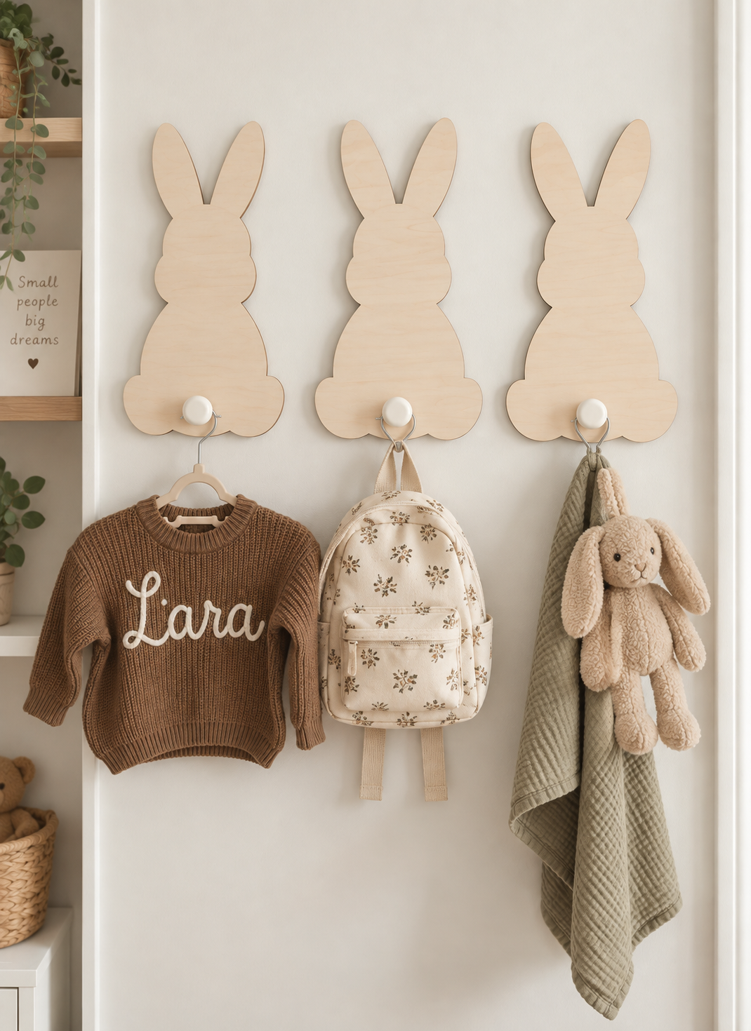 Bunny Wall Hooks