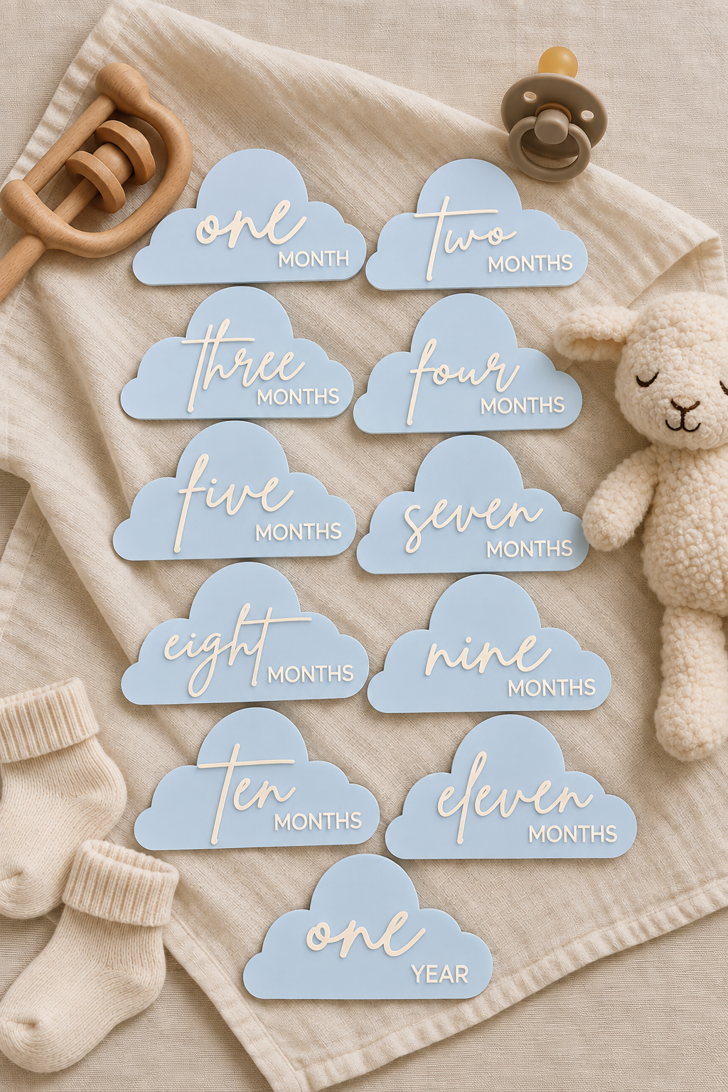 Cloud Milestone Cards