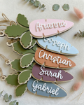 Easter Carrot Name Gift Tag
