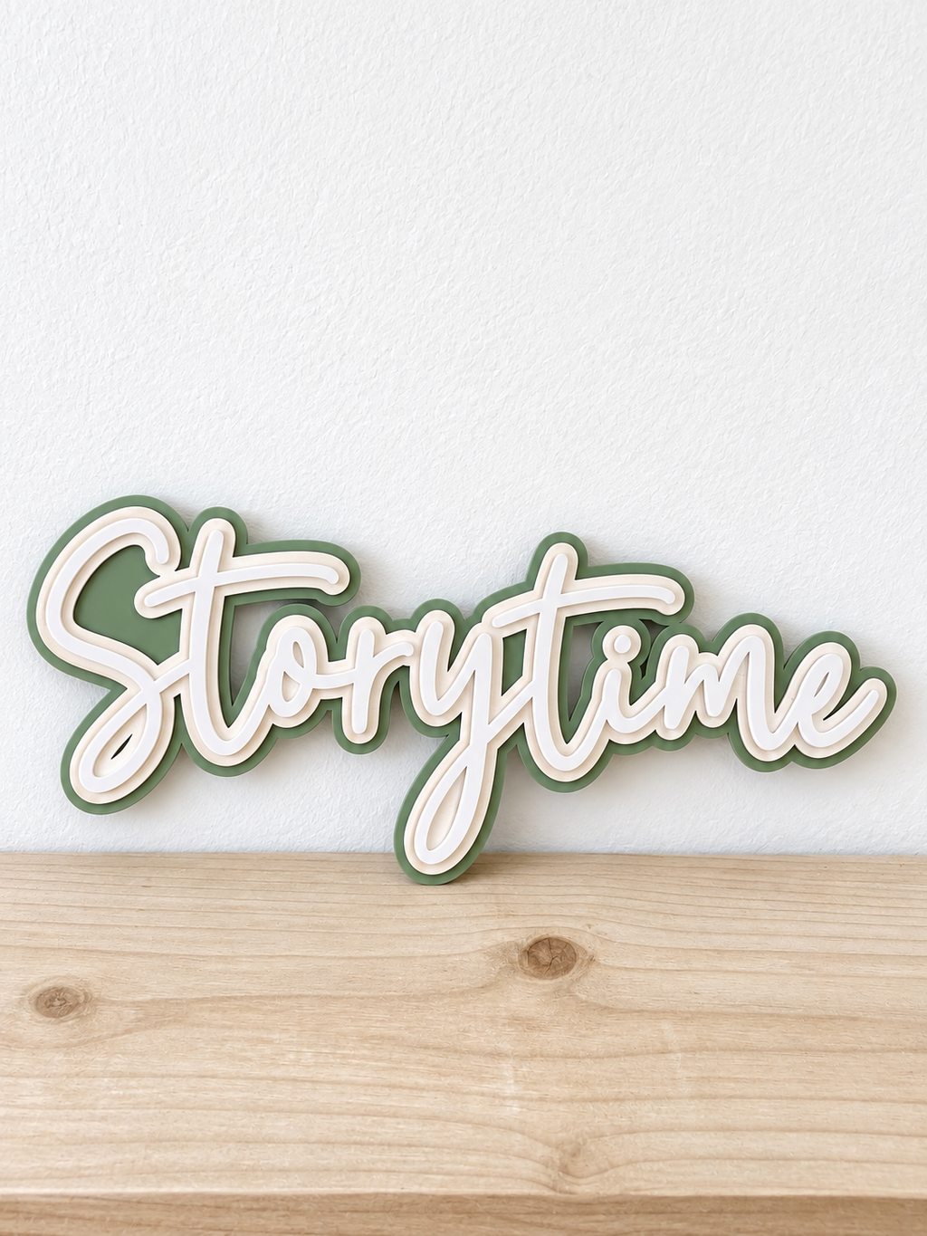 Storytime Wall Word Sign