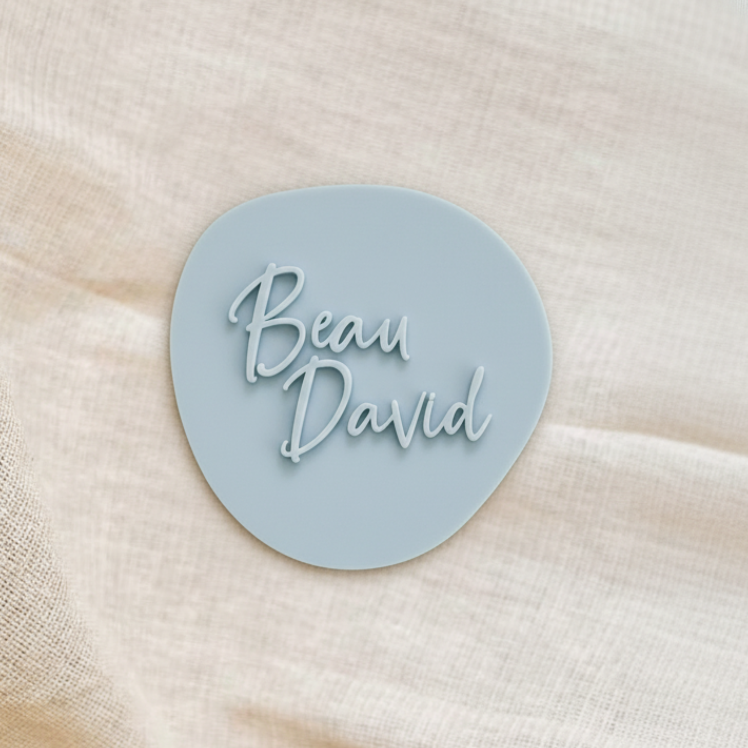 Baby Name Announcement Discs