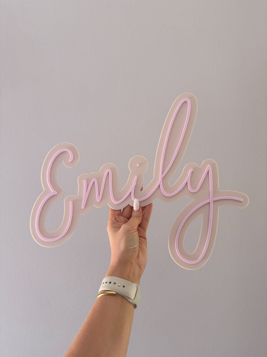 Double Mounted Name Signs