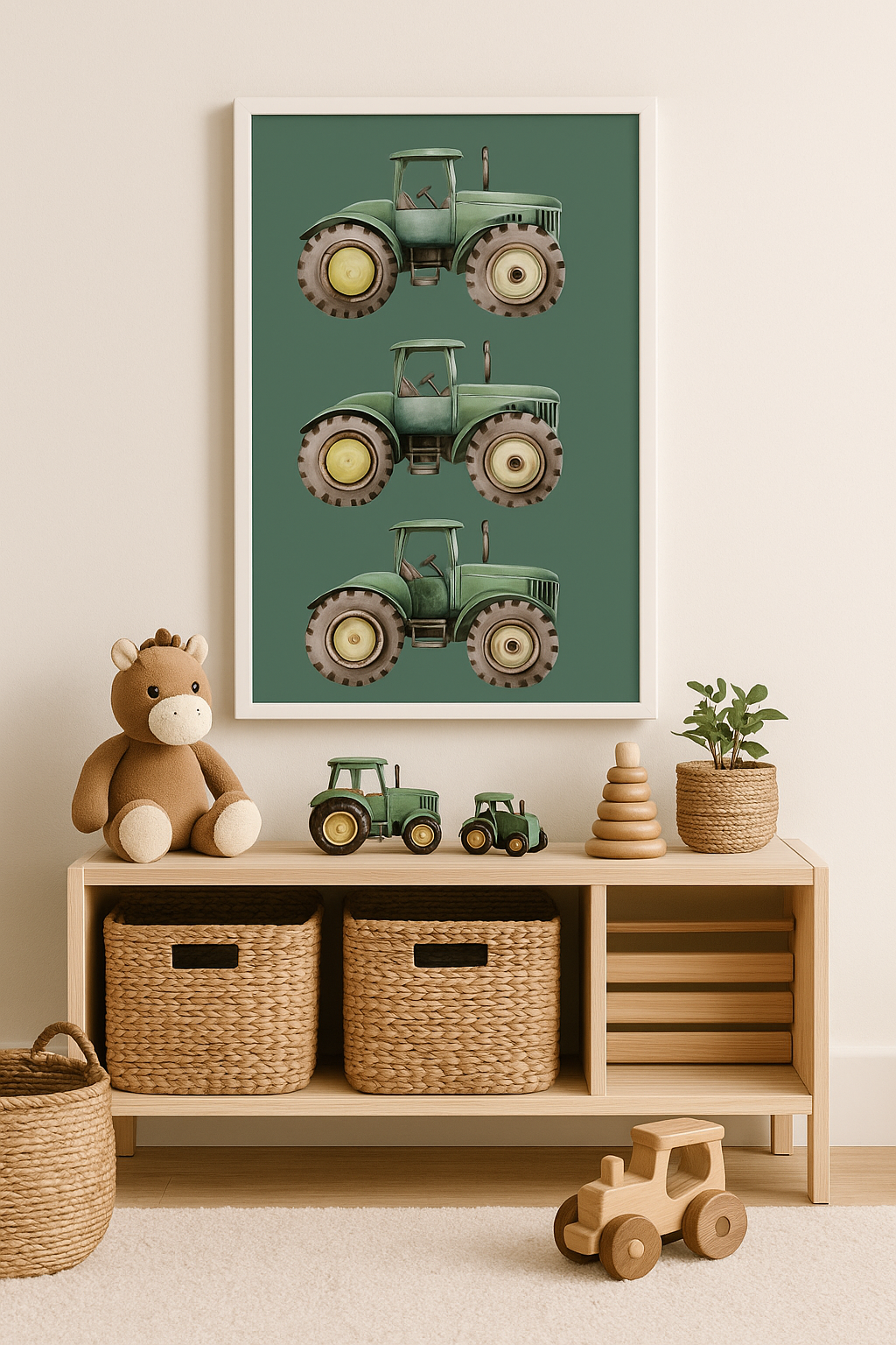 Green Tractor
