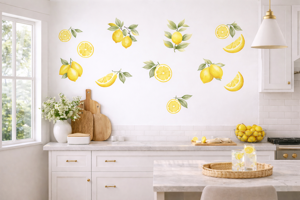 Lemon Wall Stickers Set