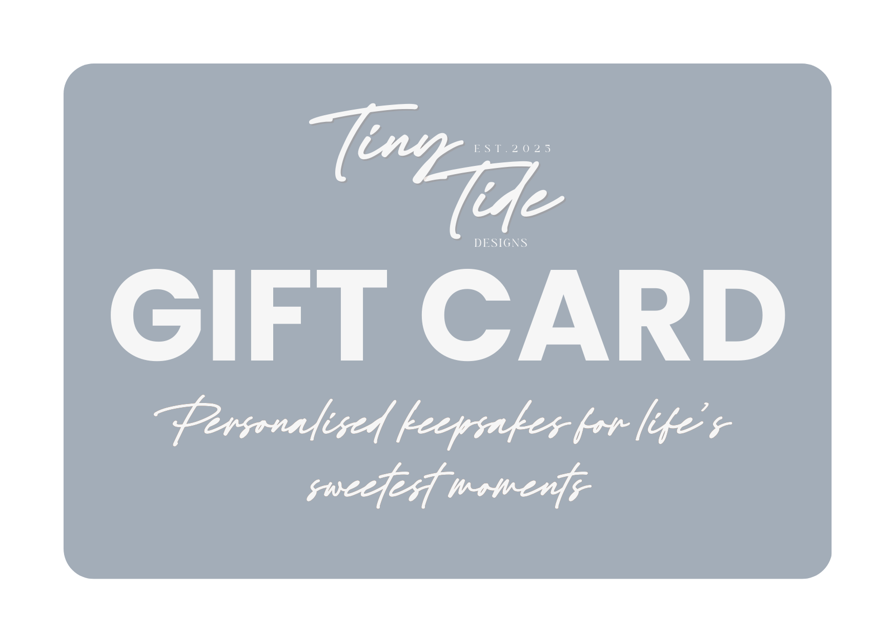Tiny Tide Designs Gift Card