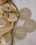 Acrylic Baby Milestone Card Set