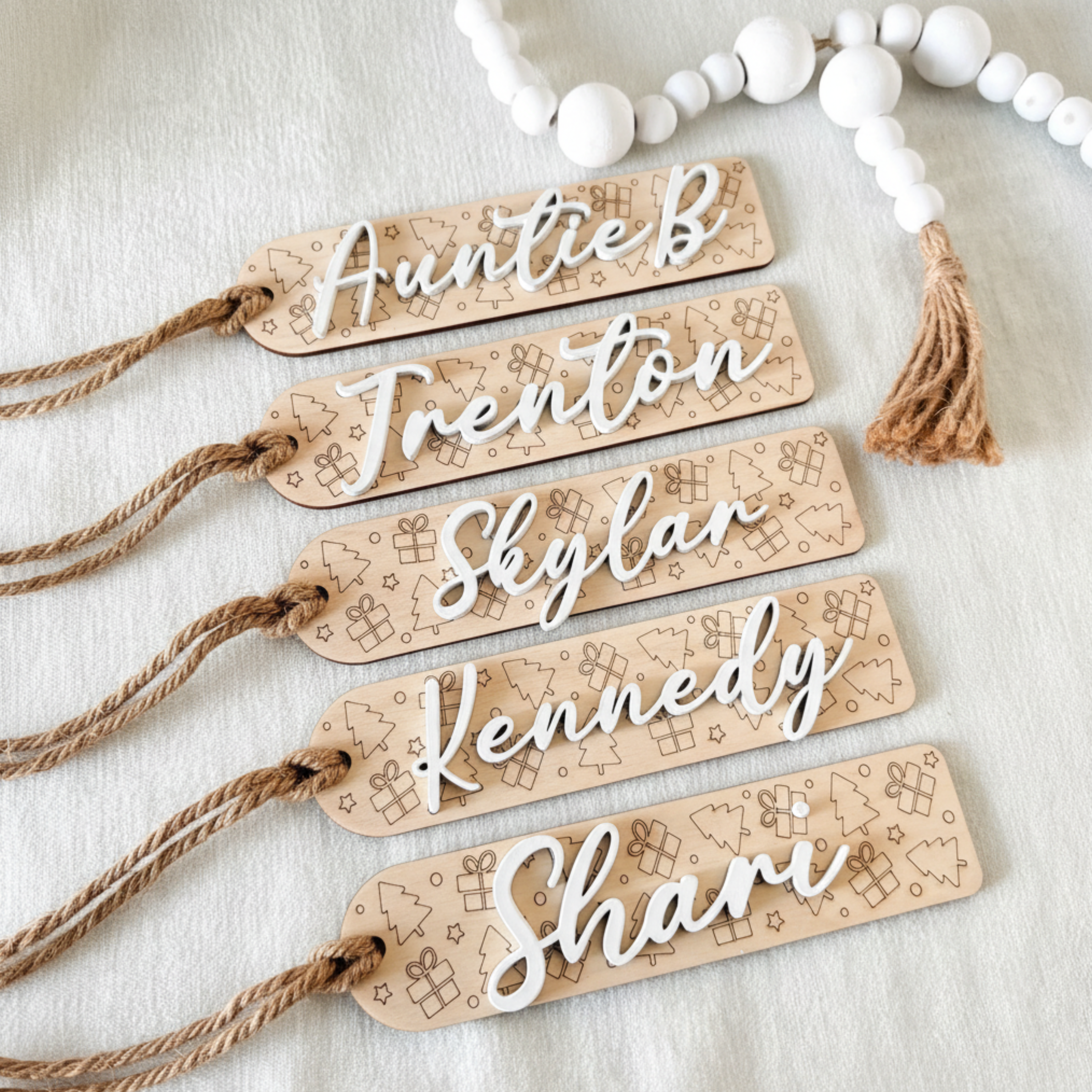 Name Christmas Present Tag – Personalised Keepsake