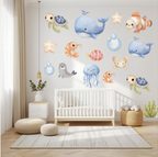 Under The Sea Wall Stickers Set