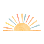 Boho Sunrise Wall Stickers Set