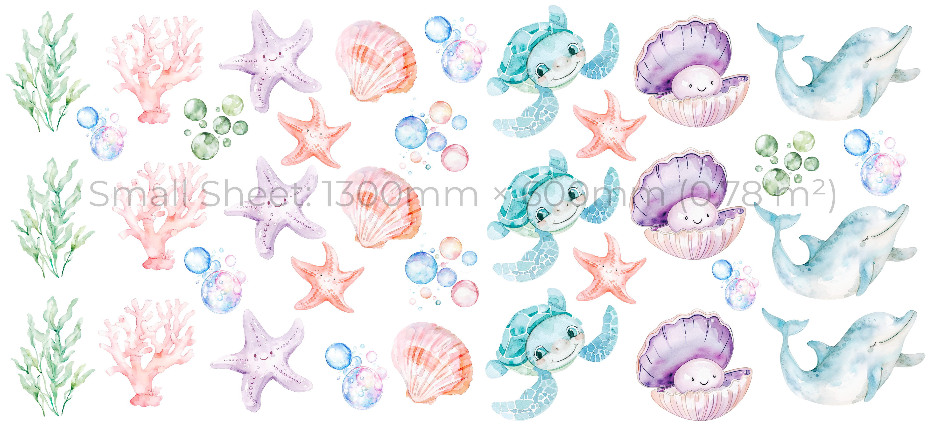 Ocean Magic Wall Stickers Set