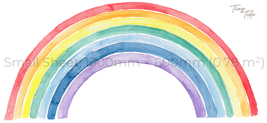 Rainbow Wall Stickers Set