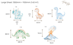 Dino Land Wall Stickers Set