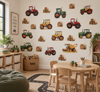 Tractor Farm Wall Sticker Set