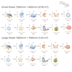 Under The Sea Wall Stickers Set