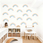 Rainbow Wall Stickers Set