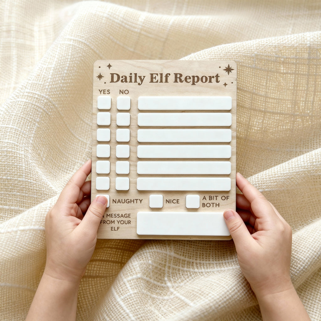 Daily Elf Report – Dry Erase Board