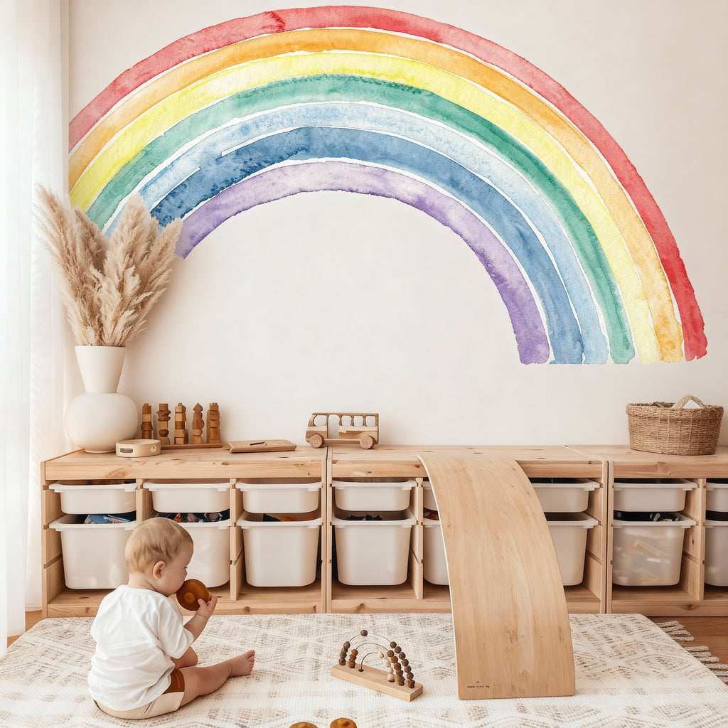 Rainbow Wall Stickers Set