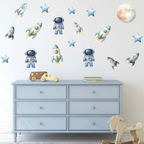 Space Wall Stickers Set