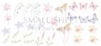 Fairy Garden Floral & Butterfly Wall Stickers