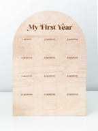 My First Year Memory Board