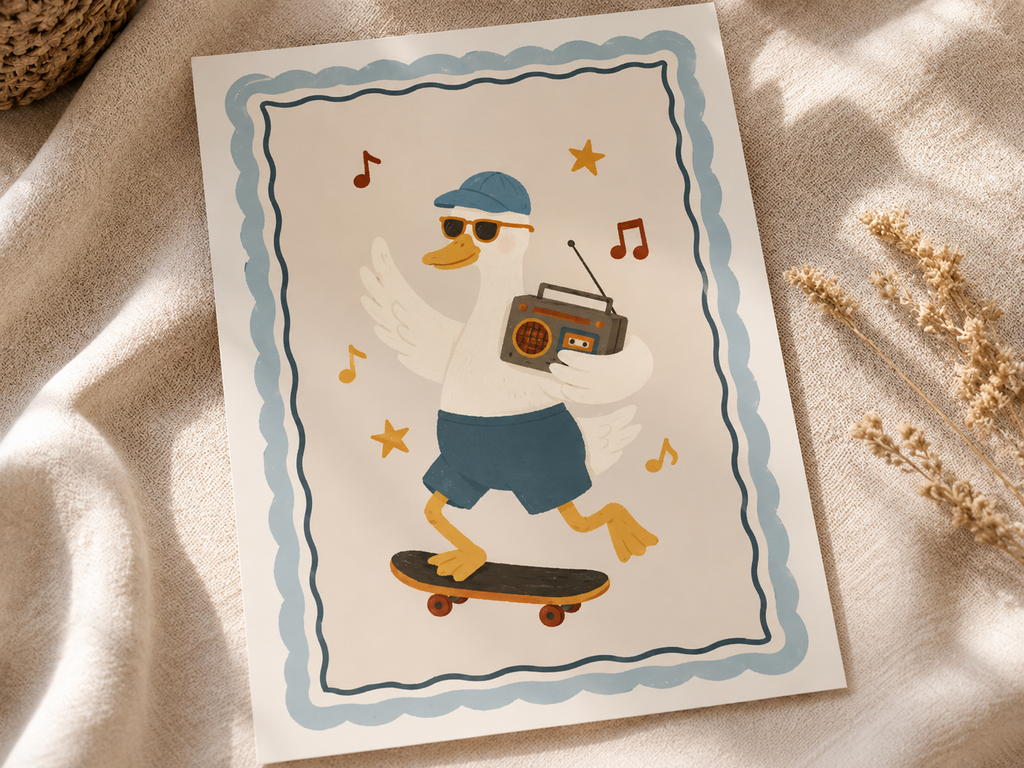 Skater Duck